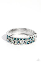 Paparazzi Wavy Whimsy - Blue Bracelet