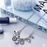 Paparazzi Welcome to the Show- Blue Necklace