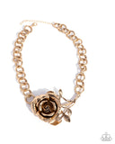Paparazzi Whimsical Appearance- Gold Necklace
