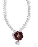 Paparazzi Whimsical Want - Brown Necklace