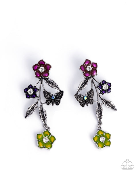 Paparazzi Whimsical Weekend- Multi Earrings