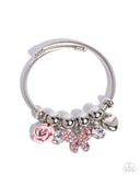 Paparazzi Windblown Whimsy- Pink Bracelet