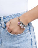 Paparazzi Windblown Whimsy- Pink Bracelet
