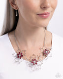 Paparazzi Wiry Welcome- Pink Necklace
