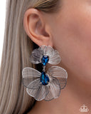 Paparazzi Wiry Wisdom- Blue Earrings