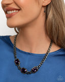Paparazzi Without Delay- Purple Necklace
