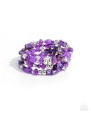Paparazzi Worldwide Tour- Purple Bracelet