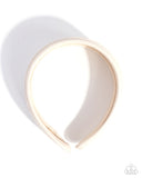 Paparazzi Woven Wellness- White Headband