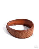 Paparazzi Woven Wellness- Brown Headband