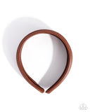 Paparazzi Woven Wellness- Brown Headband
