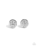 Paparazzi Woven Wisdom - Silver Earrings