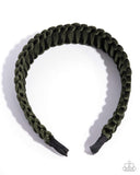 Paparazzi Woven Work- Green Haedband