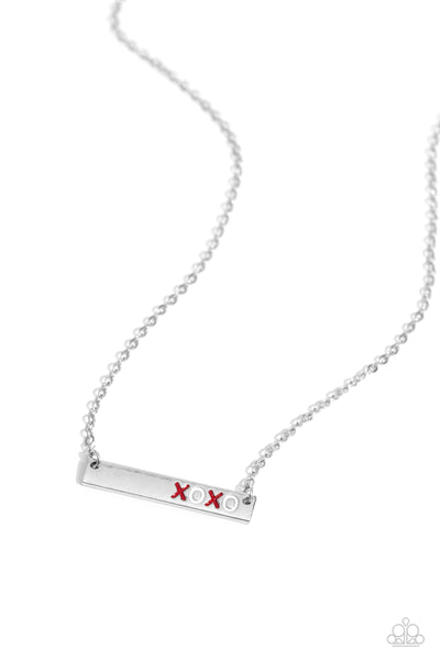 Paparazzi XOXO Season - Red Necklace