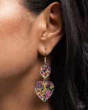 Paparazzi You Make My Heart Glow- Multi Earrings