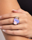 Paparazzi Youthful Yearbook - Purple Heart Ring