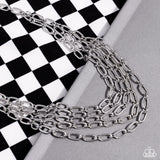 Paparazzi House of CHAIN - Silver Links Necklace