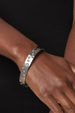 Paparazzi Starburst Shimmer - White Bracelet