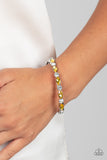 Paparazzi Petitely Powerhouse - Yellow Marquise Bracelet