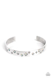 Paparazzi Starburst Shimmer - White Bracelet