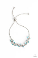 Paparazzi Intertwined Illusion - Blue Bracelet