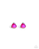 Paparazzi Sweet-Heart Stunner- Pink Earrings