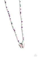 Paparazzi Soaring Shell- Pink Necklace