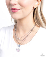 Paparazzi Whimsical Wardrope- Pink Necklace