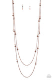 Paparazzi Ultrawealthy - Copper - Veronica's Jewelry Paradise, LLC
