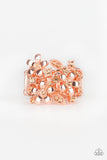 Paparazzi Gardenia Gleam - Copper - Veronica's Jewelry Paradise, LLC