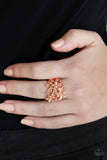 Paparazzi Gardenia Gleam - Copper - Veronica's Jewelry Paradise, LLC