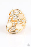 Paparazzi Clear The SWAY - Gold - Veronica's Jewelry Paradise, LLC