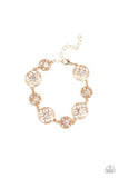 Paparazzi FLOWERY FASHION- Rose Gold - Veronica's Jewelry Paradise, LLC