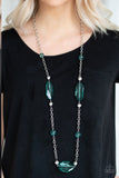Paparazzi Crystal Charm - Green - Veronica's Jewelry Paradise, LLC