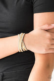 Paparazzi Rocker Rivalry - Gold - Veronica's Jewelry Paradise, LLC