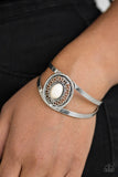 Paparazzi Deep in the Tumbleweeds - White - Veronica's Jewelry Paradise, LLC
