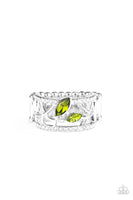 Paparazzi Tilted Twinkle - Green - Veronica's Jewelry Paradise, LLC