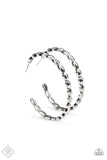 Paparazzi Hoop Hype - Silver - Veronica's Jewelry Paradise, LLC
