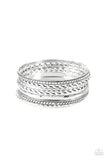 Paparazzi Rattle and Roll - Silver - Veronica's Jewelry Paradise, LLC