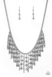 Paparazzi Rebel Remix - Silver - Veronica's Jewelry Paradise, LLC