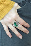 Paparazzi Stay Sassy - Green - Ring - Veronica's Jewelry Paradise, LLC