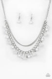 Paparazzi Wait and SEA - White - Veronica's Jewelry Paradise, LLC