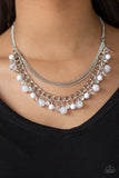 Paparazzi Wait and SEA - White - Veronica's Jewelry Paradise, LLC