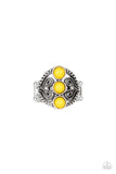 Paparazzi Triple Whammy - Yellow - Veronica's Jewelry Paradise, LLC