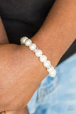 Paparazzi Exquisitely Elite - White - Veronica's Jewelry Paradise, LLC