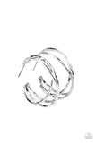Paparazzi City Contour - Silver - Veronica's Jewelry Paradise, LLC