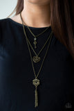 Paparazzi Love Open All Doors - Brass - Veronica's Jewelry Paradise, LLC