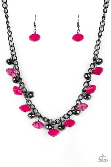 Paparazzi Runway Rebel - Pink - Veronica's Jewelry Paradise, LLC