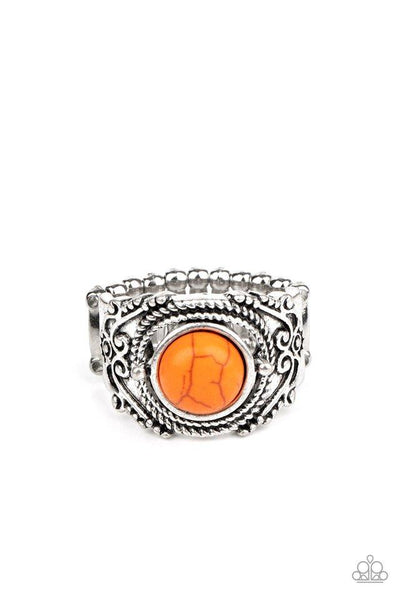 Paparazzi Stand Your Ground - Orange - Veronica's Jewelry Paradise, LLC