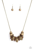 Paparazzi Metro Mantra - Brass - Veronica's Jewelry Paradise, LLC