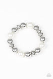 Paparazzi Upper Manhattan - White - Veronica's Jewelry Paradise, LLC